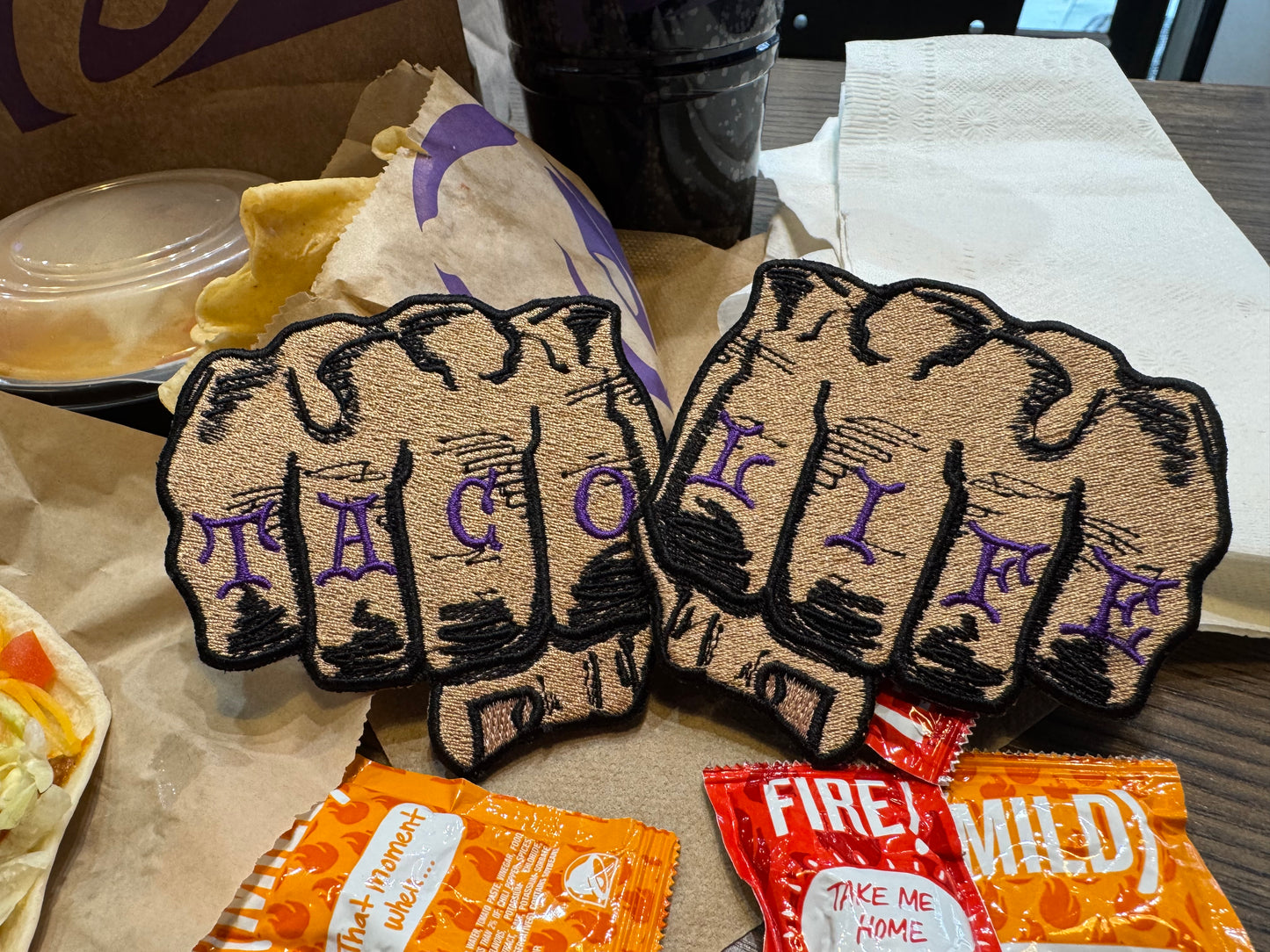 TACO LIFE Patch Set