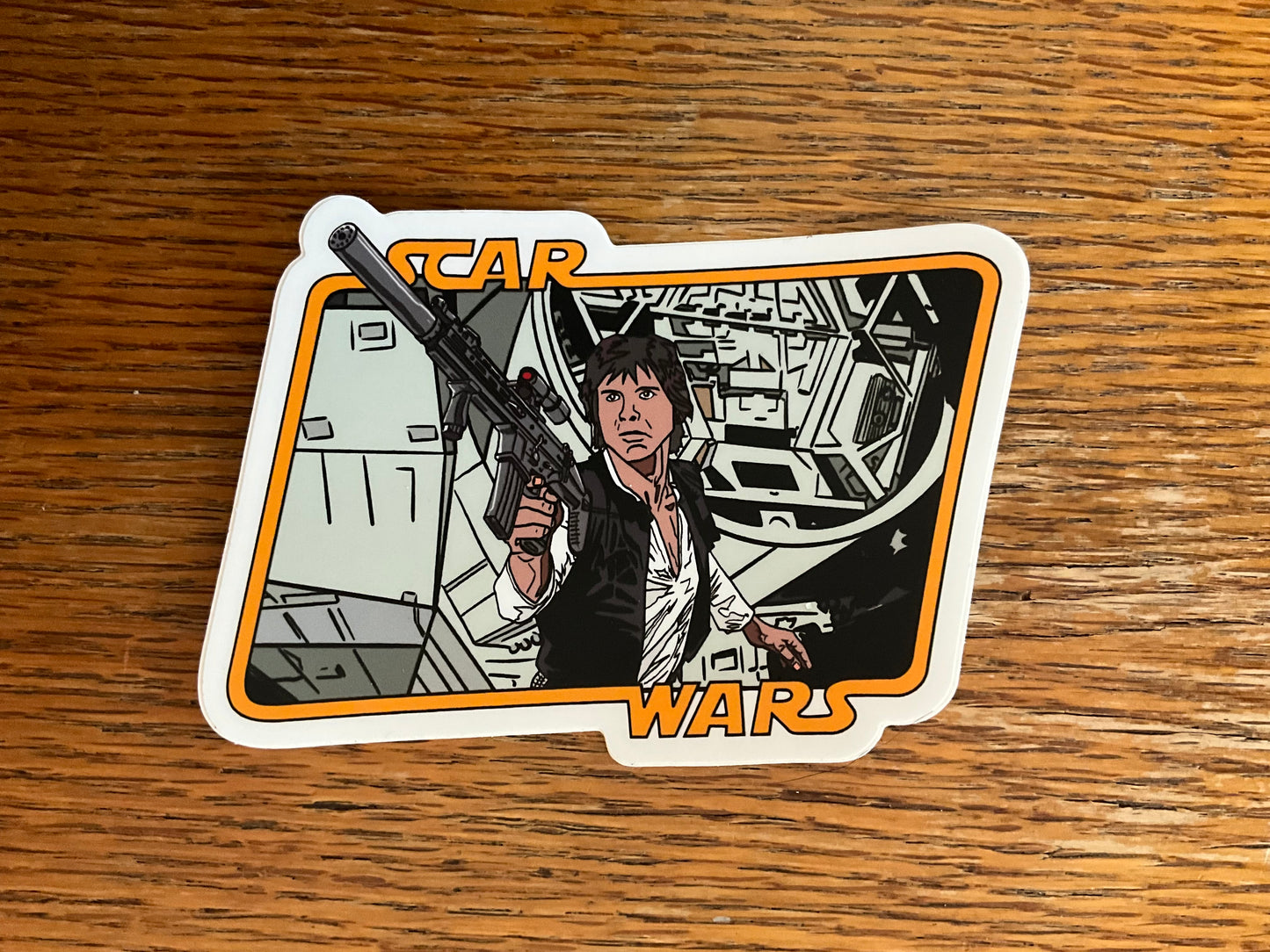 Scar Wars Sticker
