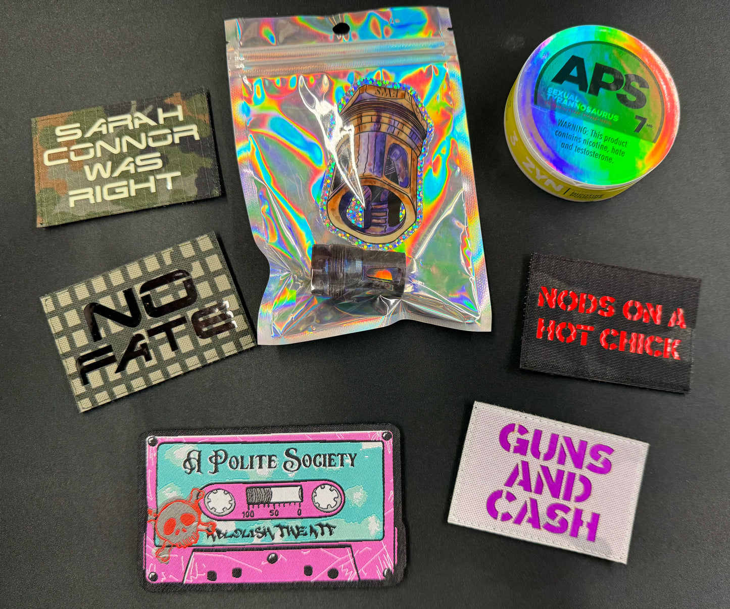 Nods On A Hot Chick Patch