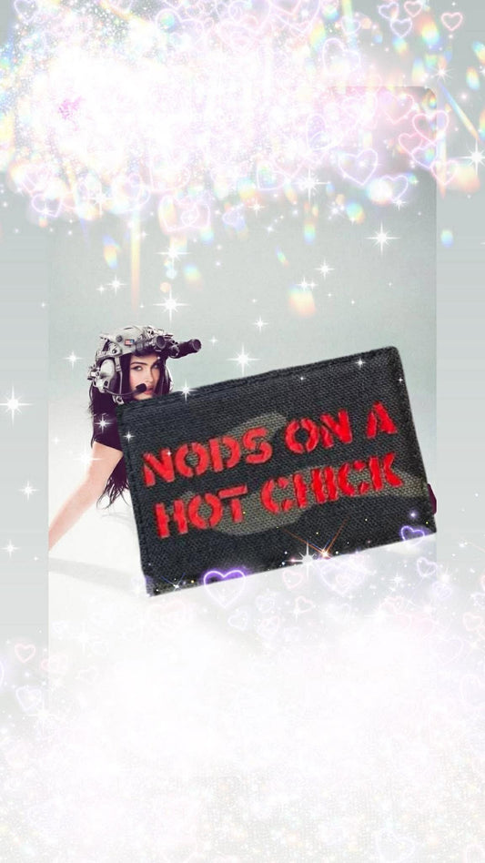 Nods On A Hot Chick Patch