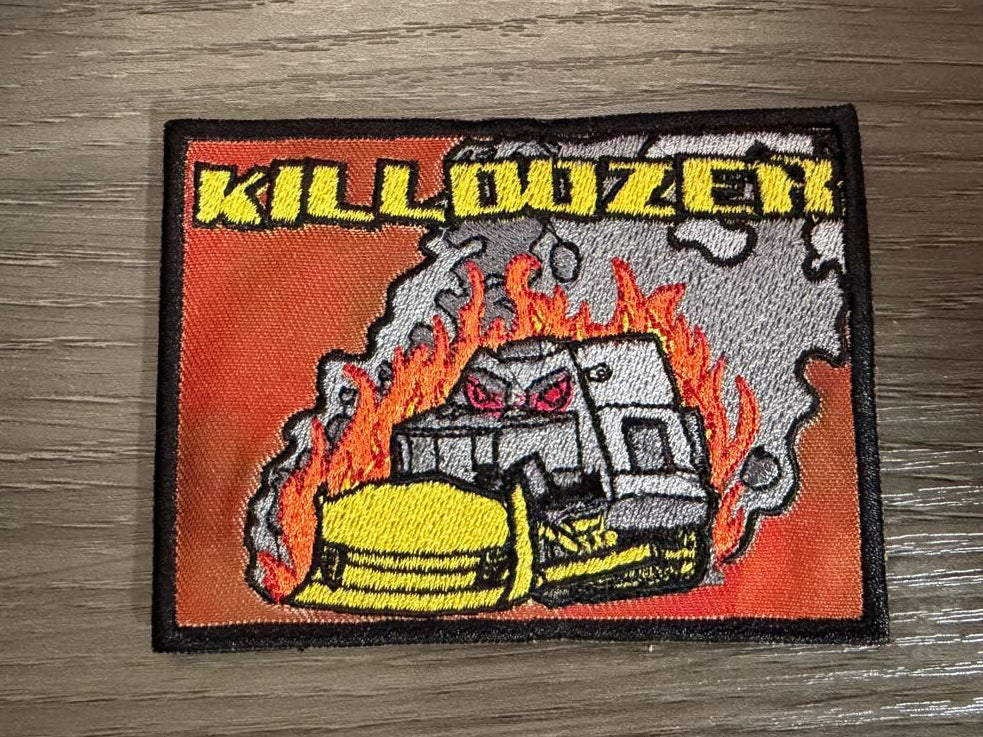 Killdozer Embroidered Patch