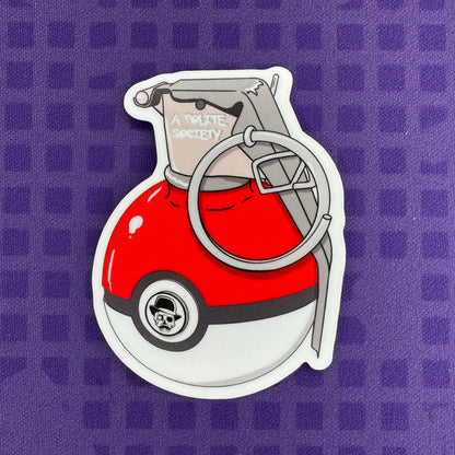 Pokénade Glow Acrylic Patch & Sticker