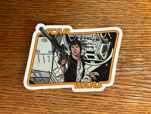 Scar Wars Sticker
