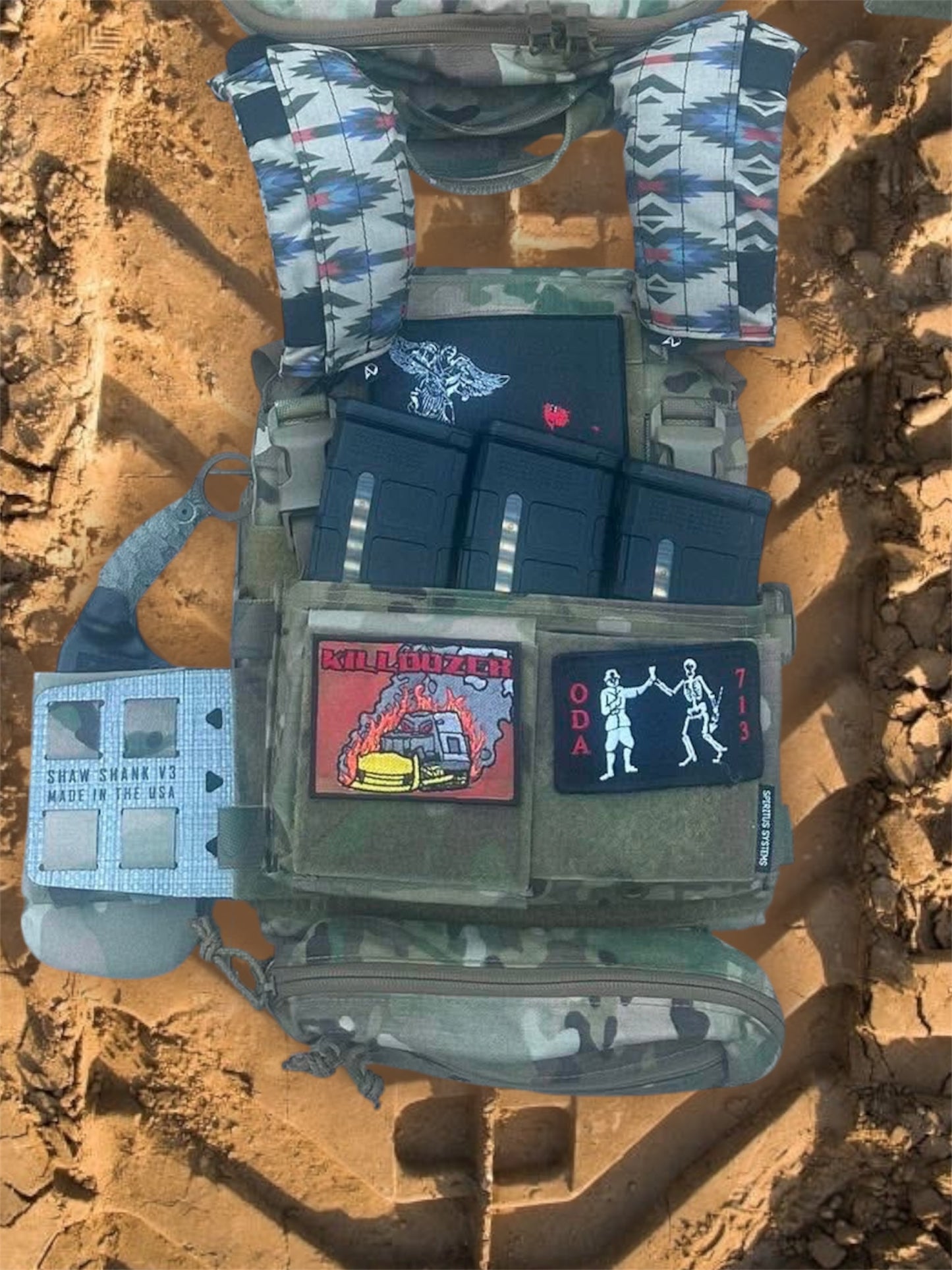 Killdozer Embroidered Patch