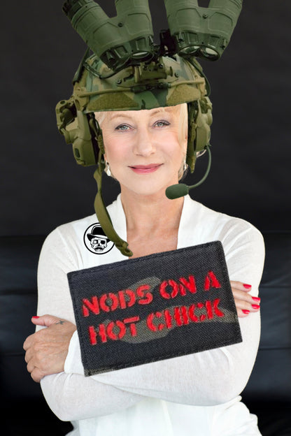 Nods On A Hot Chick Patch