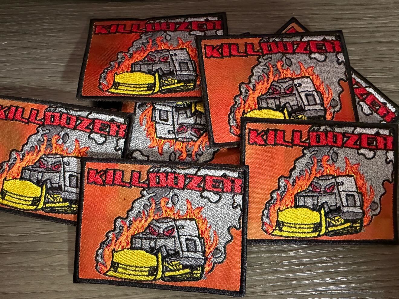Killdozer Embroidered Patch