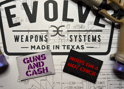 Nods On A Hot Chick Patch