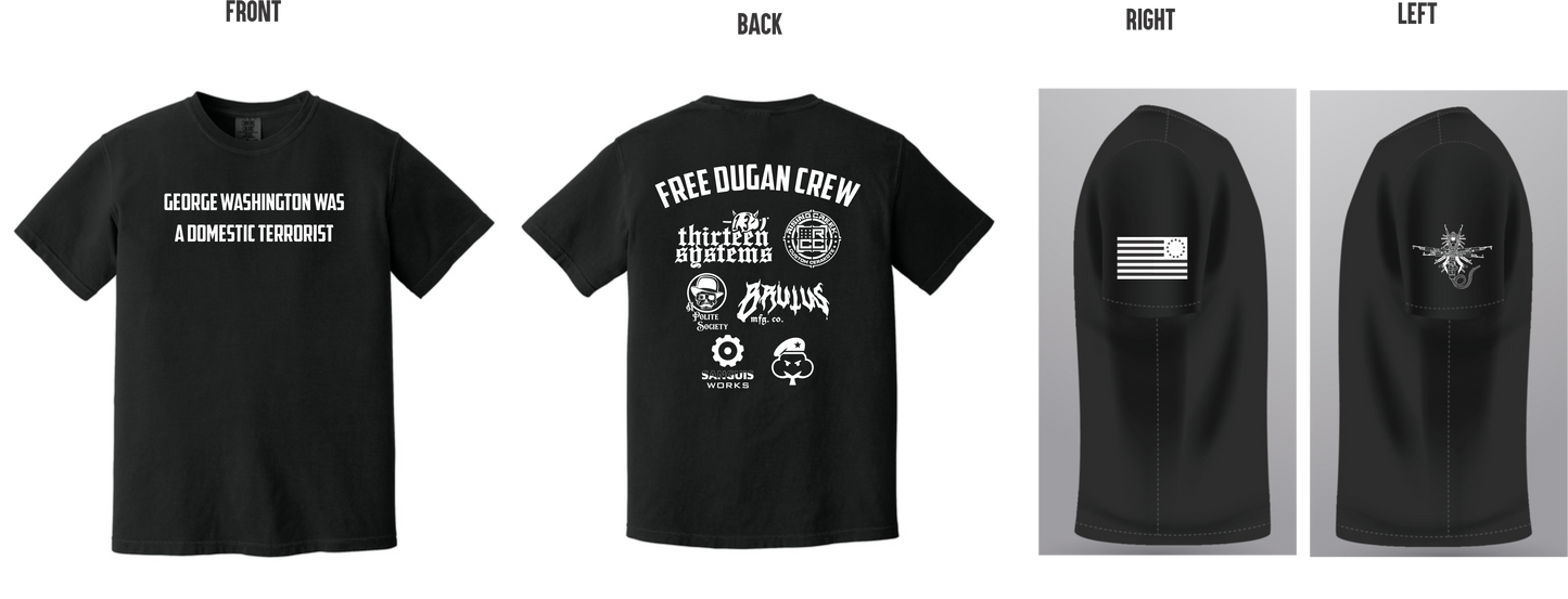 Free Dugan (Carnikon) T-shirt PRESALE